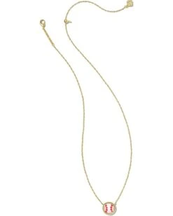 Kendra Scott Baseball Short Pendant Necklace | Necklaces