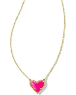 Kendra Scott Ari Heart Short Pendant Necklace | Necklaces -DailyClothingShop 510clu3uRML. AC SR736920