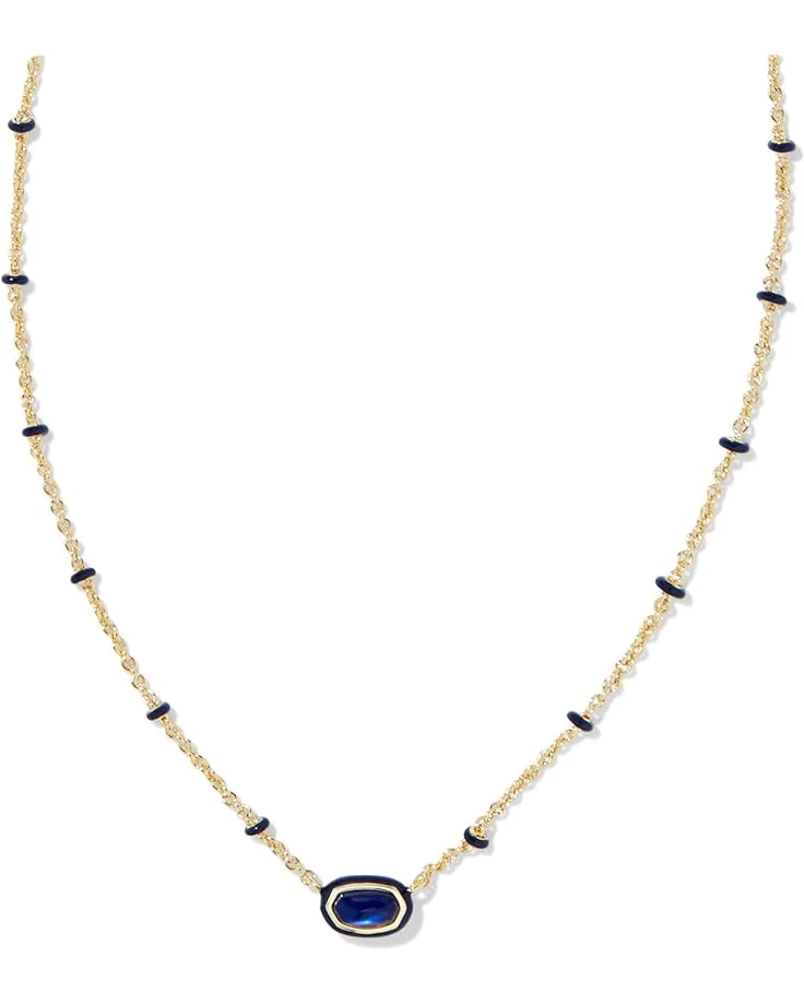 Kendra Scott Mini Elisa Enamel Frame Short Pendant Necklace | Necklaces 7 Kendra Scott Mini Elisa Enamel Frame Short Pendant Necklace | Necklaces - Image 5