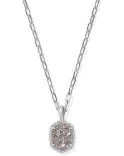 Kendra Scott Daphne Pave Frame Short Pendant Necklace | Necklaces -DailyClothingShop 51H8WYR0cL. AC SR736920