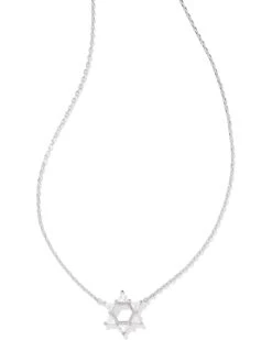 Kendra Scott Star of David Crystal Short Pendant Necklace | Necklaces -DailyClothingShop 51UjszRPR7L. AC SR736920