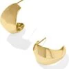 Kendra Scott Krista Metal Hoop Earrings