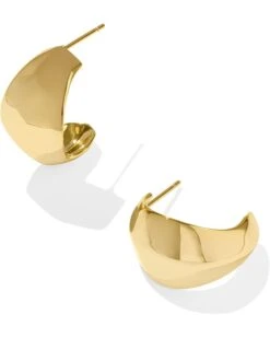 Kendra Scott Krista Metal Hoop Earrings