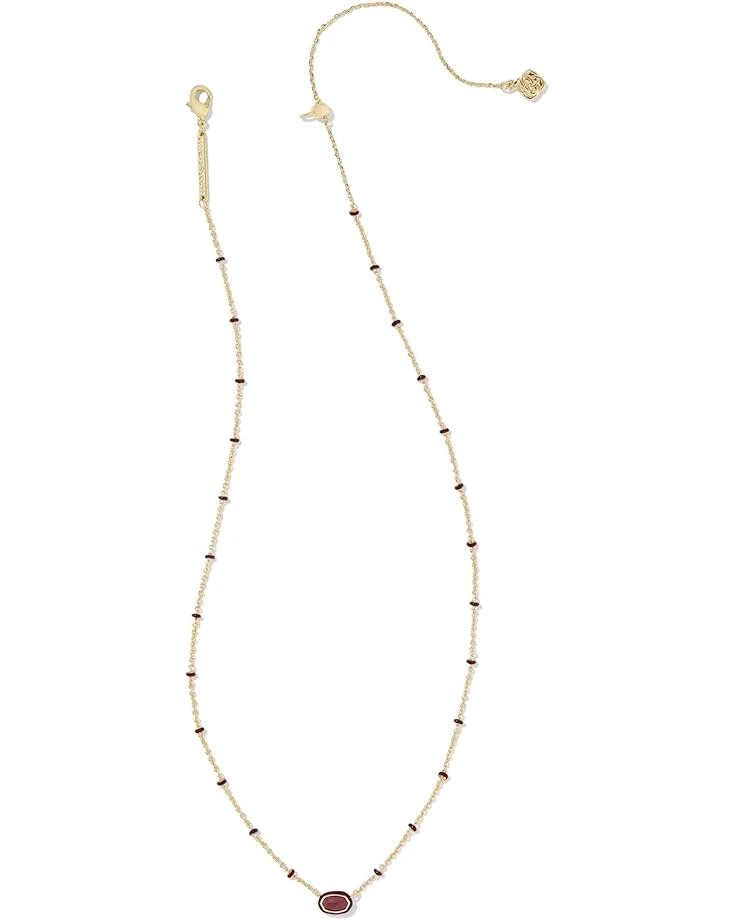 Kendra Scott Mini Elisa Enamel Frame Short Pendant Necklace | Necklaces 6 Kendra Scott Mini Elisa Enamel Frame Short Pendant Necklace | Necklaces - Image 4