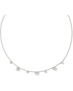 Kendra Scott Haven Heart Crystal Choker Necklace | Necklaces