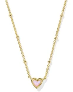 Kendra Scott Mini Ari Heart Satellite Short Pendant Necklace | Necklaces