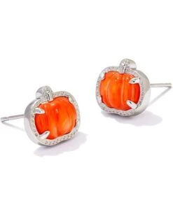 Kendra Scott Pumpkin Stud Earrings