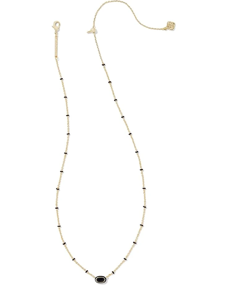 Kendra Scott Mini Elisa Enamel Frame Short Pendant Necklace | Necklaces 4 Kendra Scott Mini Elisa Enamel Frame Short Pendant Necklace | Necklaces - Image 2