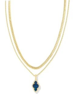 Kendra Scott Abbie Pave Frame Multi Strand Necklace | Necklaces -DailyClothingShop 61N99Ua9ltL. AC SR736920